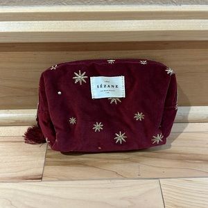 Sezane cosmetic bag